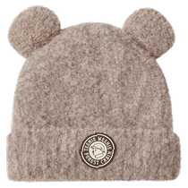 TeenieWeenie Bear 2024 Autumn New Hoop Shape Bear Ear Hat Cute Warm and Soft Women