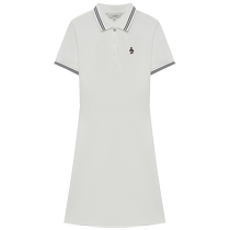 TeenieWeenie Bear 2024 Summer New POLO Dress Micro A Skirt Sports Casual White Skirt