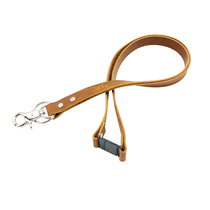 Creative Personality Mad Horse Leather Hang Neck Hanging Rope With Safety Buckle Sling Camera Rope Work Card Cover Sturdy And Durable Sling