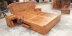 Mahogany National Treasure King Bed Giường gỗ Hedgehog Rosewood Nội thất cổ điển mới của Trung Quốc Nội thất cổ điển Gỗ cẩm lai Phòng ngủ bằng gỗ rắn Giường cưới - Bộ đồ nội thất Bộ đồ nội thất