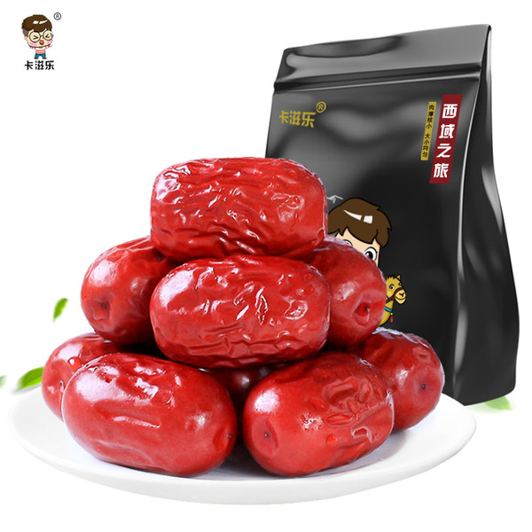 卡滋乐 新疆小灰枣 红枣 500g 聚划算+天猫优惠券折后￥5.8包邮（￥8.8-3）