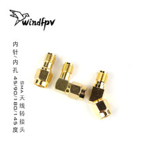 SMA-JKW antenna bend 90 degree 135 45 degree L inner hole inner needle antenna