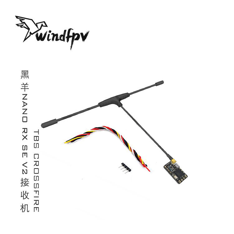 Black Sheep TBS CROSSFIRE NANO RX (SE) Including T Antenna Ultra Micro 915 Receiver