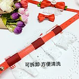 Милый чокер с бантиком, хлопковый шарф для принцессы