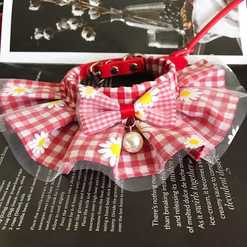 Милый чокер с бантиком, хлопковый шарф для принцессы