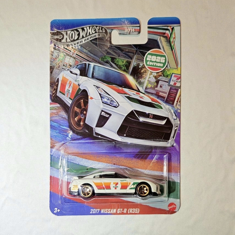 [Free Protective Case] Hot Wheels 2026 Limited Edition 711 Limited Edition 1/64 Gt-R R35