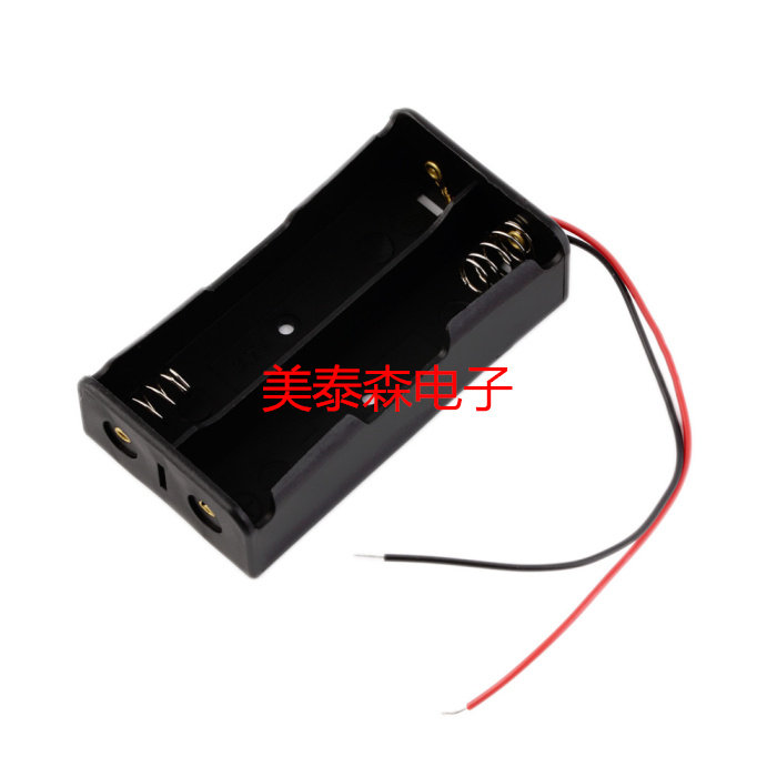 18650 Battery Box Lithium Battery 2 x 18650 Battery Holder with Cord 2 x 7 4V Battery Box In-line Charging