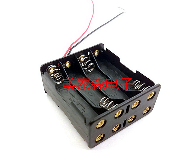 7 #8 Festival up and down battery case 8 Festival AAA 7 8 of back to back battery holder with line 12V battery case