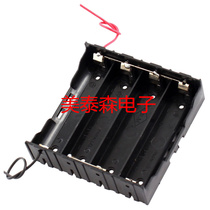 4-cell 18650 parallel battery box 18650 battery box with cable 3 7V 18650 battery holder