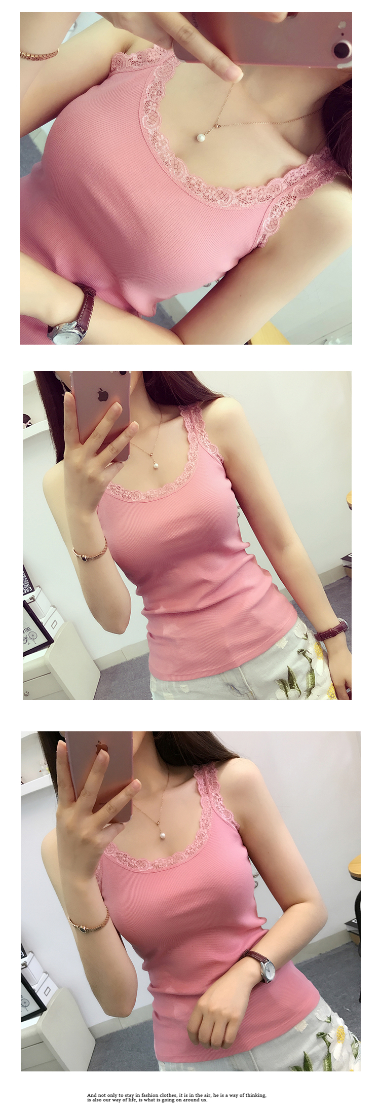 Cộng thêm áo nhung nữ mùa đông mới ren bên hoang dày áo ấm smock ngắn sling đáy áo thủy triều đồ công sở nữ