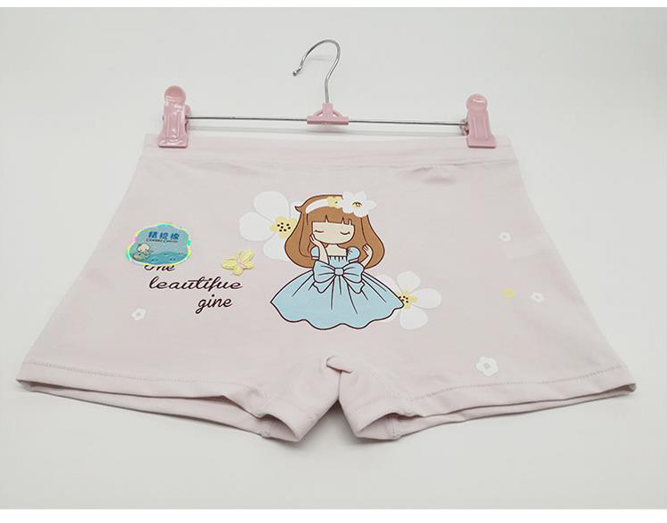 10-12 nữ quần boxer nữ 6-8 big boy hoạt hình mod đồ lót cotton 15 cô bé sinh viên quần short dễ thương shop do lot