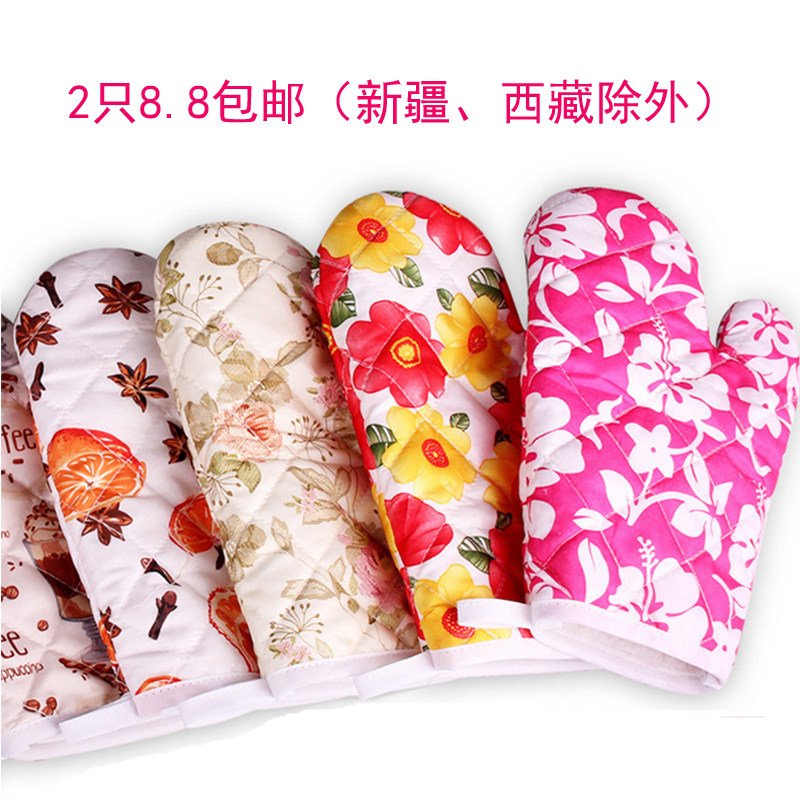 Hanging ironing machine accessories General gloves Heat insulation gloves Microwave oven gloves High temperature anti-hot gloves