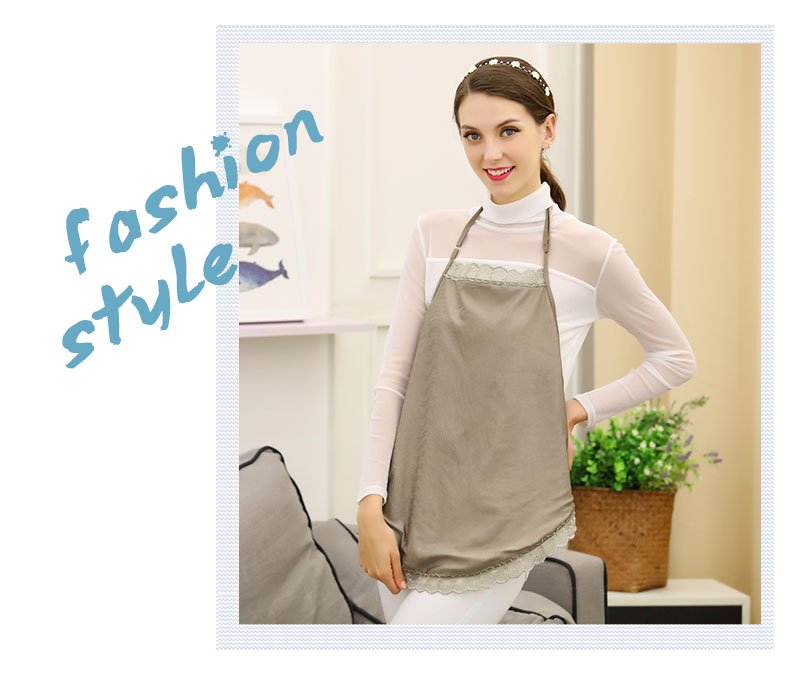 Suit m Bộ đồ phù hợp với bà bầu màu bạc ion tăng cường bảo vệ chống bức xạ tạp dề thoải mái âm nhạc bạn bè quần áo sợi bạc chống bức xạ