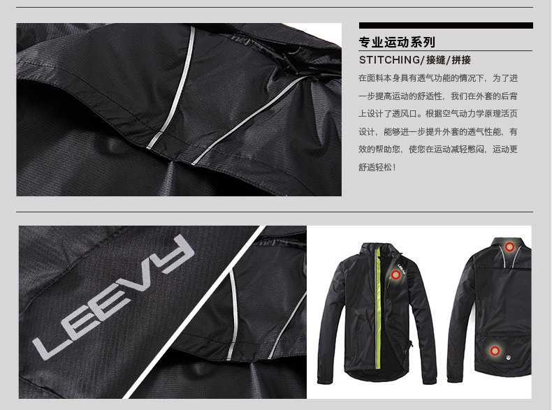 Tenue de cyclisme homme LEEVY - Ref 2232001 Image 11