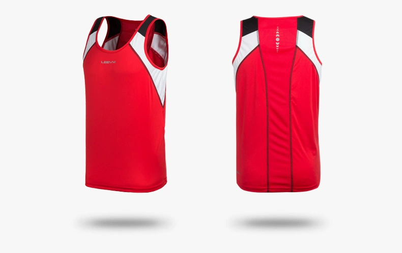 Force cho Marathon Running Vest Nam Áo thun thể thao không tay Áo khô nhanh thoáng khí mùa hè - Áo phông thể thao