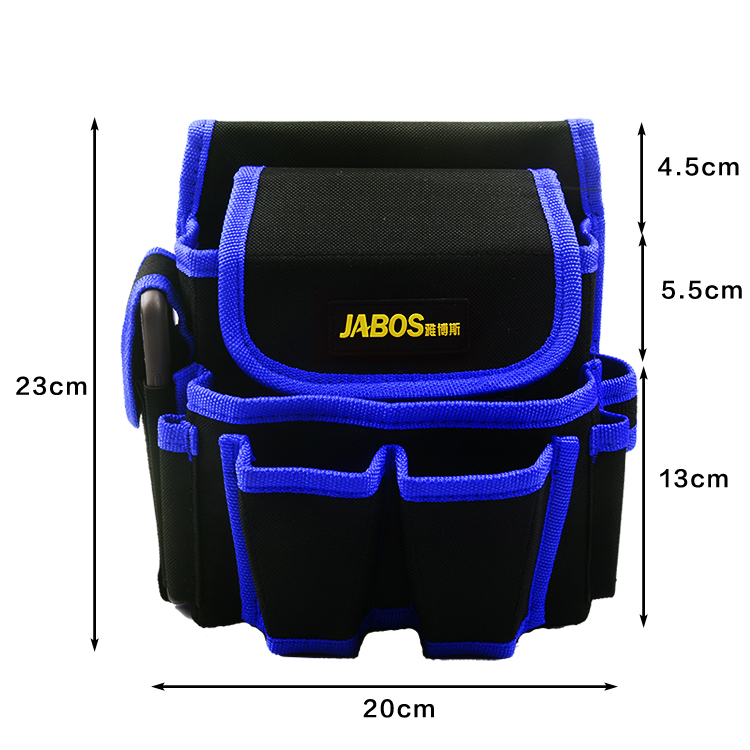 Cattle tendon cloth wallpaper Wallpaper tool waist bag thickened tool bag Multi-function small storage hardware electrical tool bag