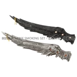 Аравия водяной дым Шиша кальян Бар Ночь KTV Крыло ретро -угля бутерброды с водными горшками аксессуары