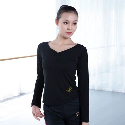 红舞鞋 Мегафон, лонгслив, осенняя спортивная одежда, одежда для йоги