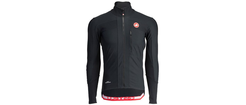 Scorpion Trasparente 4 Jersey Black Winter Cycling Jacket  Windproof Fabric