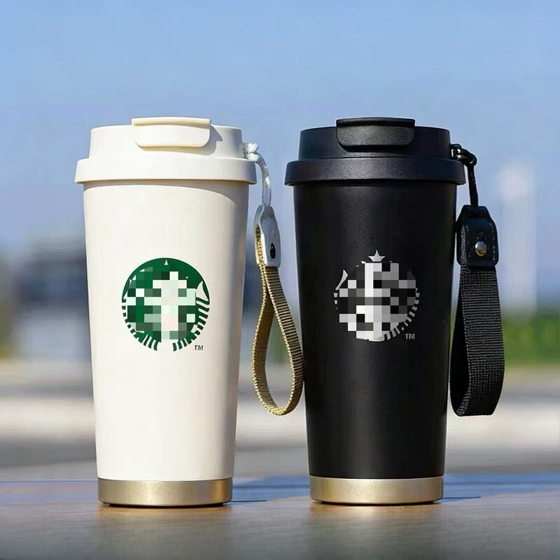 Star Daddy Co-Branded Double Drink Cup, New 316 Stainless Steel Coffee Cup, High-Looking Portable Car-Mounted Thermos Cup Star Daddy Co-Branded Double Drink Cup, New 316 Stainless Steel Coffee Cup, High-Looking Portable Car-Mounted Thermos Cup