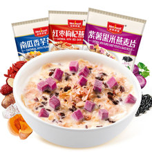 皇麦世家 果蔬燕麦片 即食代餐 袋装360g*3