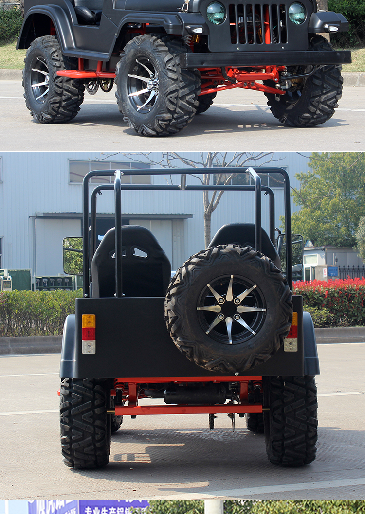 Tiger wolf xe tấn công jeep lớn bull ATV tất cả các địa hình kart bốn bánh xe bãi biển xe máy nông dân