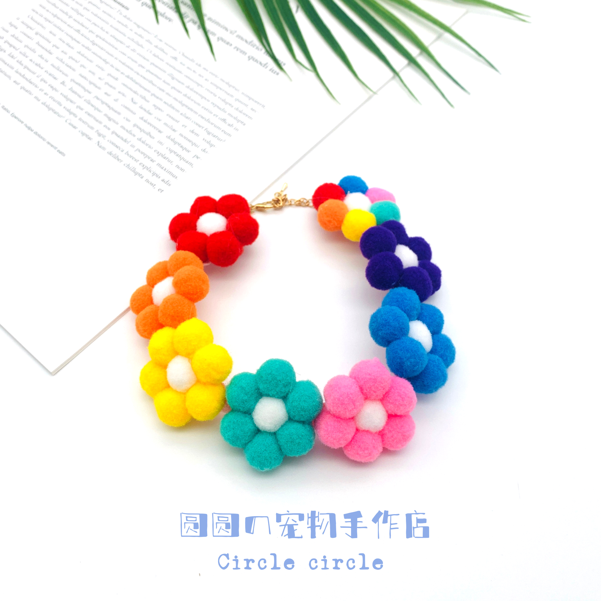 Pet Dog Dog Scarf Neck Ornaments Mesh Red Photo Small Adornment Handwoven Kitty Cute Neckline