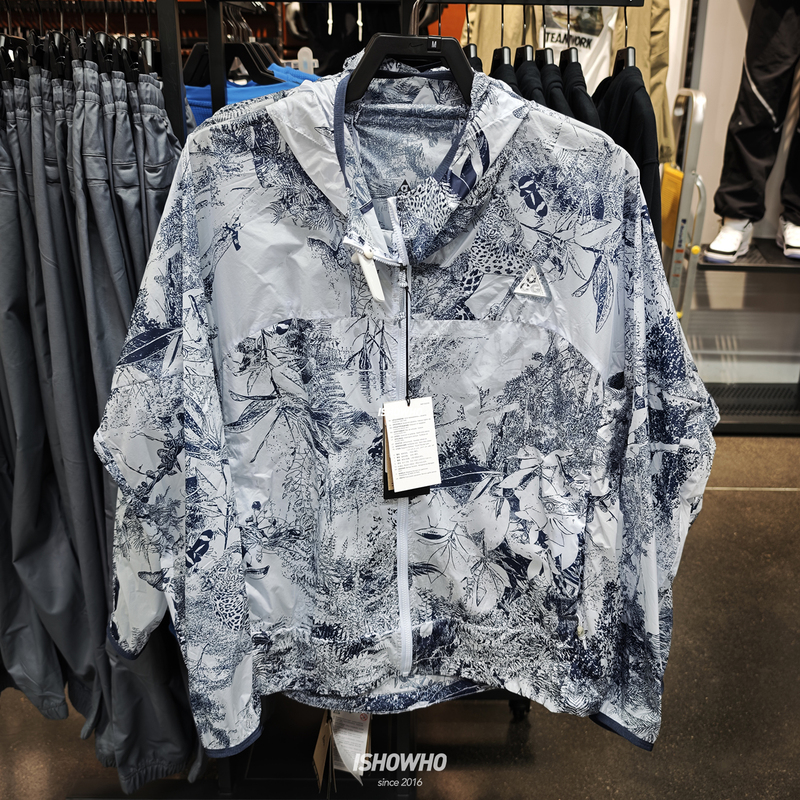 Nike Nike Acg Cinder Cone Water-Repellent Jacket Ultra-Light Skin Windbreaker Hj2886-085
