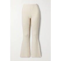 Helmut Lang ribbed-blend large terry cloth flared pants 2021 new luxury personality career