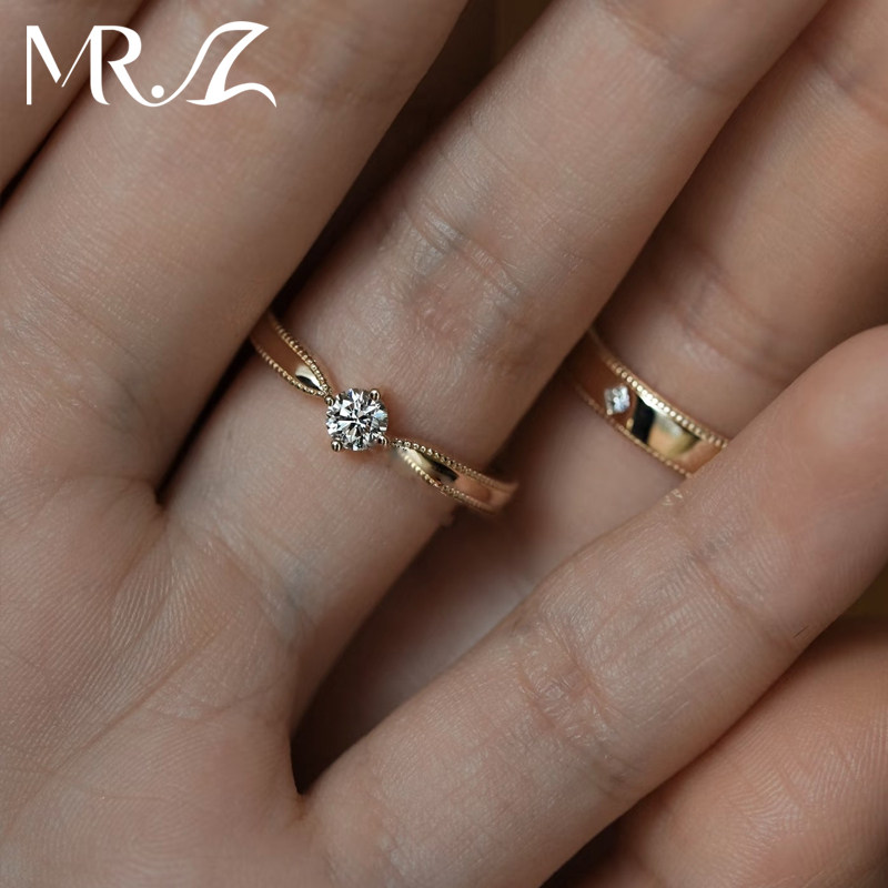 Кольцо Mr. Z Jewelry женское золотое размер 5