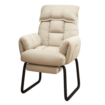 Bow Chair, Home Ergonomic Chair, Computer Chair, Comfortable Sedentary Office Chair, Sofa Chair, Leisure Gaming Chair