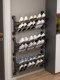Folding shoe rack Household door 2025 new hot storage artifact space-saving multi-layer punch-free slipper rack