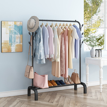 Clothes hanger floor hanging clothes hanger rental room Dormitory With Bedrooms free from punching students Clotheshorse Clothes Pole Racks
