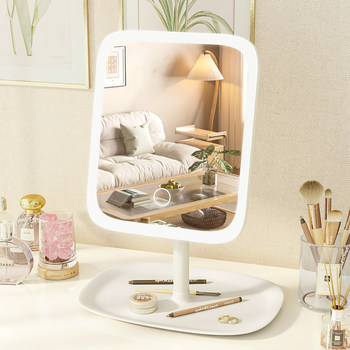 Led desktop smart makeup mirror vanity mirror