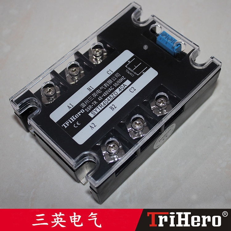 40A Three-Inn Electric Direct Sales SYTR three-phase AC motor positive reversal solid-state relay wide voltage