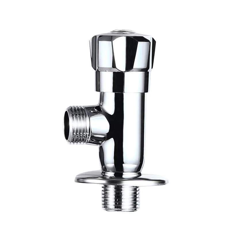 Qingdao Road Actually House First Floor Nine Pastoral Bathroom Nine Pastoral Pure Copper Angle Valve