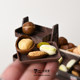 Miniature Simulated Nut Cabinet with Walnuts and Chestnuts, Miniature Food Play, Children's Pretend Play Convenience Store Scene Small Ornaments Toys