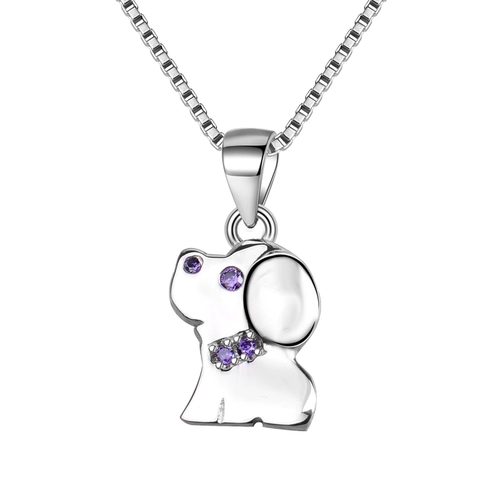 Милое ожерелье, подвеска, японский оберег на день рождения, аксессуар, серебро 925 пробы, в корейском стиле, подарок на день рождения, серебряное ювелирное изделие