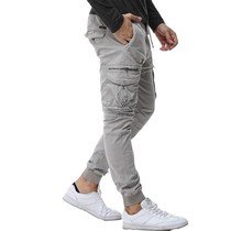 Mens multi-pocket overalls and hot-selling overalls mens pants mens cargo pants