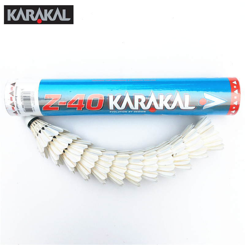 KARAAKAL badminton goose wool ball resistant and inside and outside practice match training with ball 12 only fit