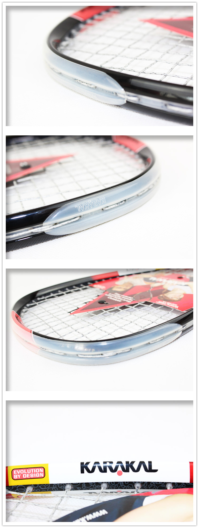 Karakal Caracal đầy đủ carbon siêu nhẹ chuyên nghiệp đào tạo nghề squash racket PRO 3 Gam vợt head 2020
