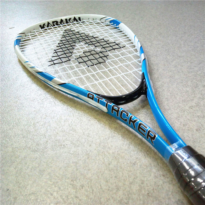 2017 trẻ em mới của squash racket chính hãng KARAKAL squash racket siêu nhẹ học sinh người mới bắt đầu squash racket JR201 wilson clash 280g