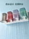 Toothbrush Holder, No-Drill Mouthwash Cup, Toothbrush Cup, Wall-Mounted Bathroom Storage Box, Toothbrush Set