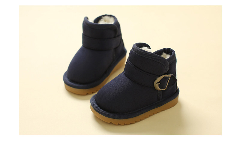 Chaussures enfants en autre ronde suture de voiture pour hiver - semelle tendon - Ref 1038371 Image 31