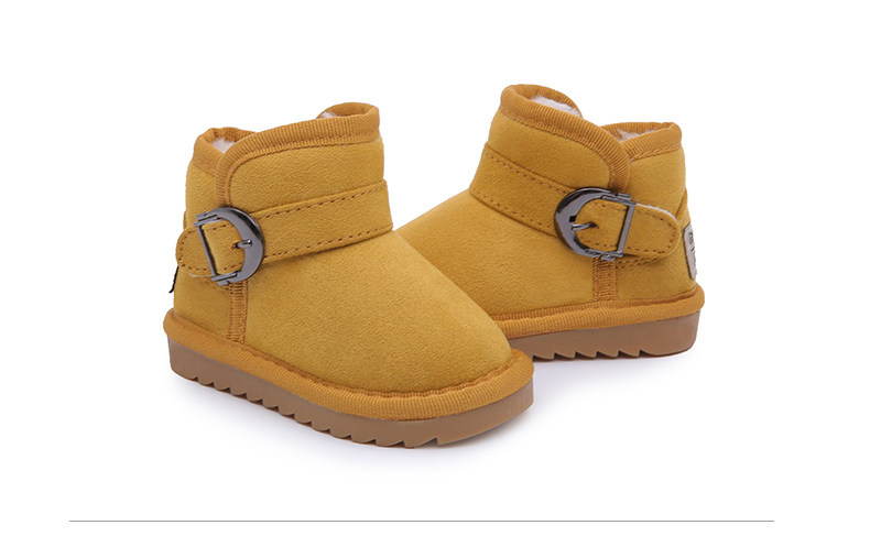 Chaussures enfants en autre ronde suture de voiture pour hiver - semelle tendon - Ref 1038371 Image 49