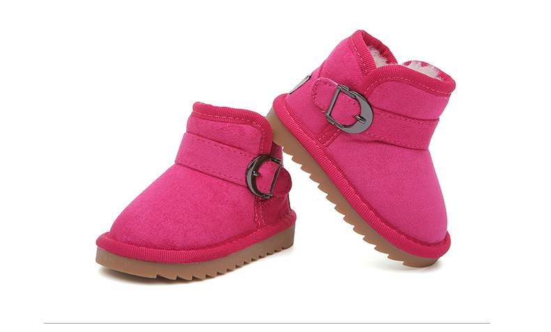 Chaussures enfants en autre ronde suture de voiture pour hiver - semelle tendon - Ref 1038371 Image 45