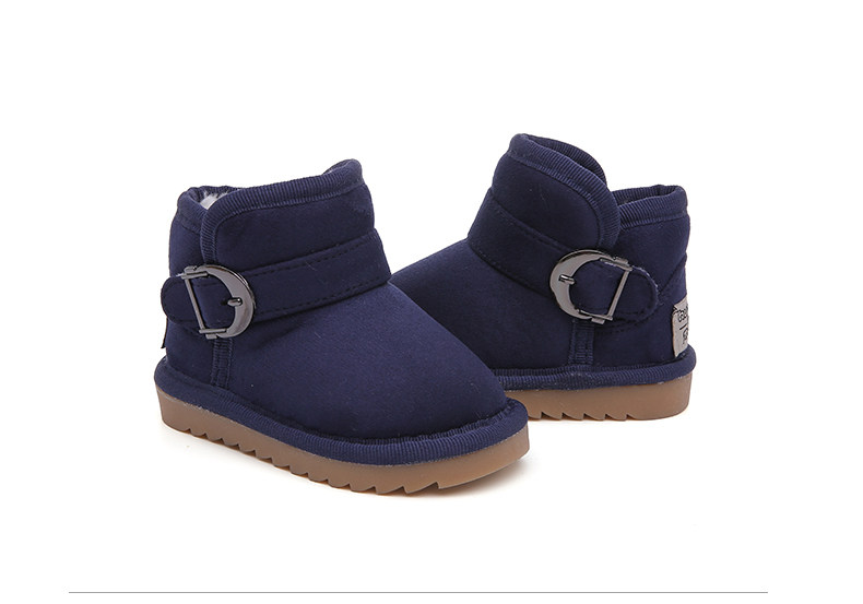 Chaussures enfants en autre ronde suture de voiture pour hiver - semelle tendon - Ref 1038371 Image 52