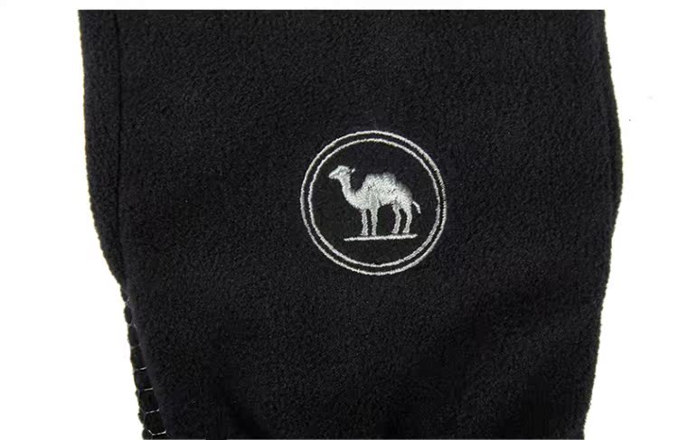 Găng tay lông cừu ngoài trời lạc đà Unisex đôi ấm áp và đeo được mô hình găng tay du lịch chống gió găng tay leo núi