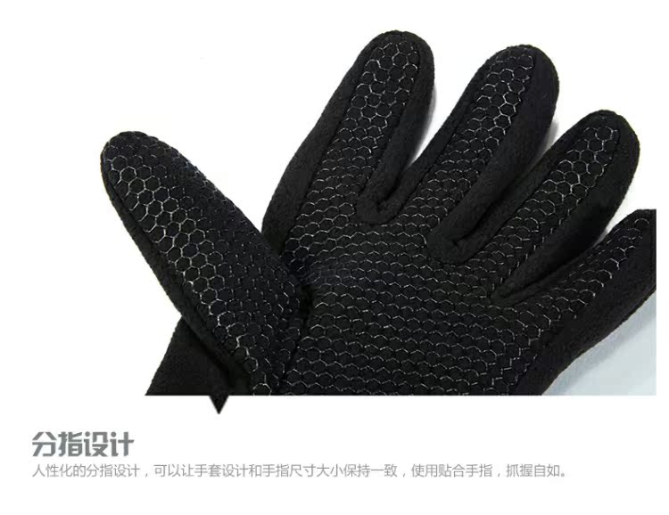 Găng tay lông cừu ngoài trời lạc đà Unisex đôi ấm áp và đeo được mô hình găng tay du lịch chống gió găng tay leo núi