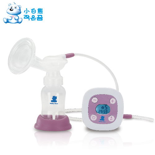 小白熊 丽影电动吸奶器孕妇吸乳器 按摩吸乳双模式 HL-0682包邮